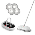 Cordless Electric Spin Mop with 4 Scrubber Pads U486269