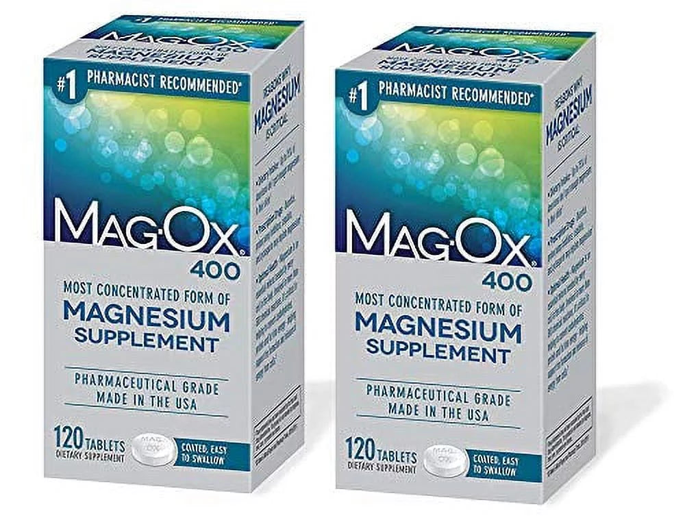 240 Count Magnesium Oxide Dietary Supplement Tablets H675