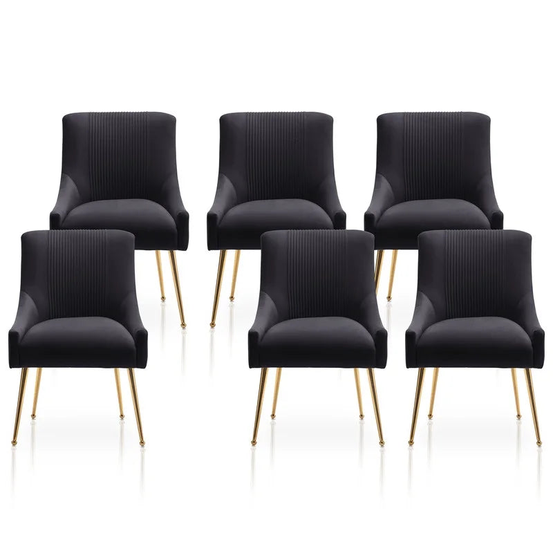 Velvet Dining Chair Set of 6 S837068