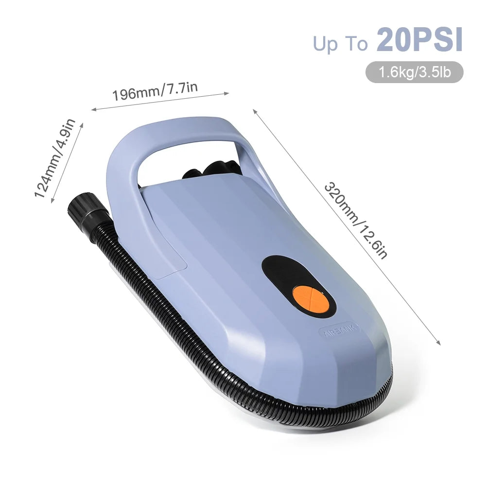 Electric Inflator Air Pump with 5pcs Air Nozzles D689655