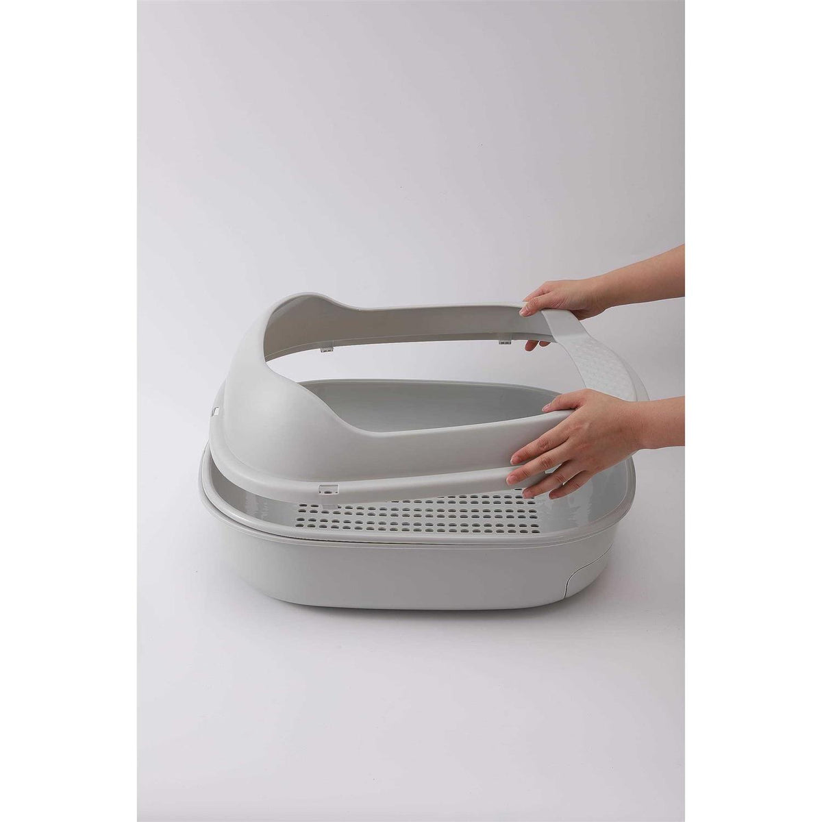 Pellet Cat Litter Box with Sifting System F341795