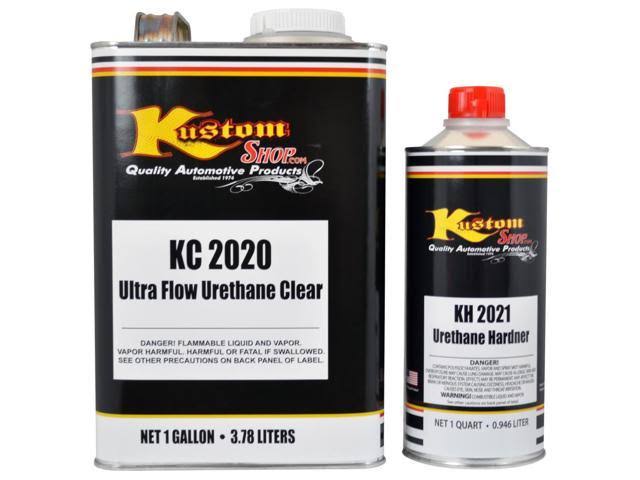 Gold Metallic Low VOC Urethane Basecoat Clearcoat Auto Paint Medium Gallon Kit V51525
