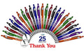 2 in 1 Multifunction Stylus Pens 25 pack V71679