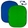 Collapsible Background 5x6' Blue/Green H331083