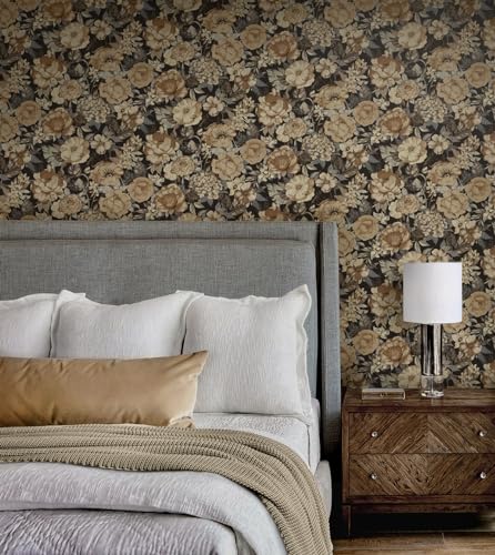 Neutral Wrought Iron Peel and Stick Wallpaper Q524