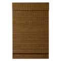 Cordless Maple Bamboo Roman Shade with Valance 35 in. W x 64 in. L M473732