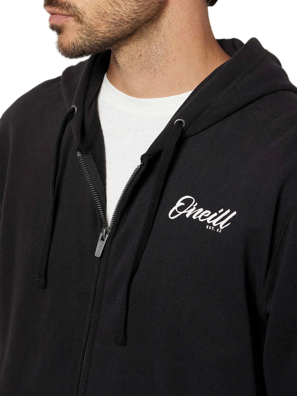 Black Bermuda Zip Hoodie F296137