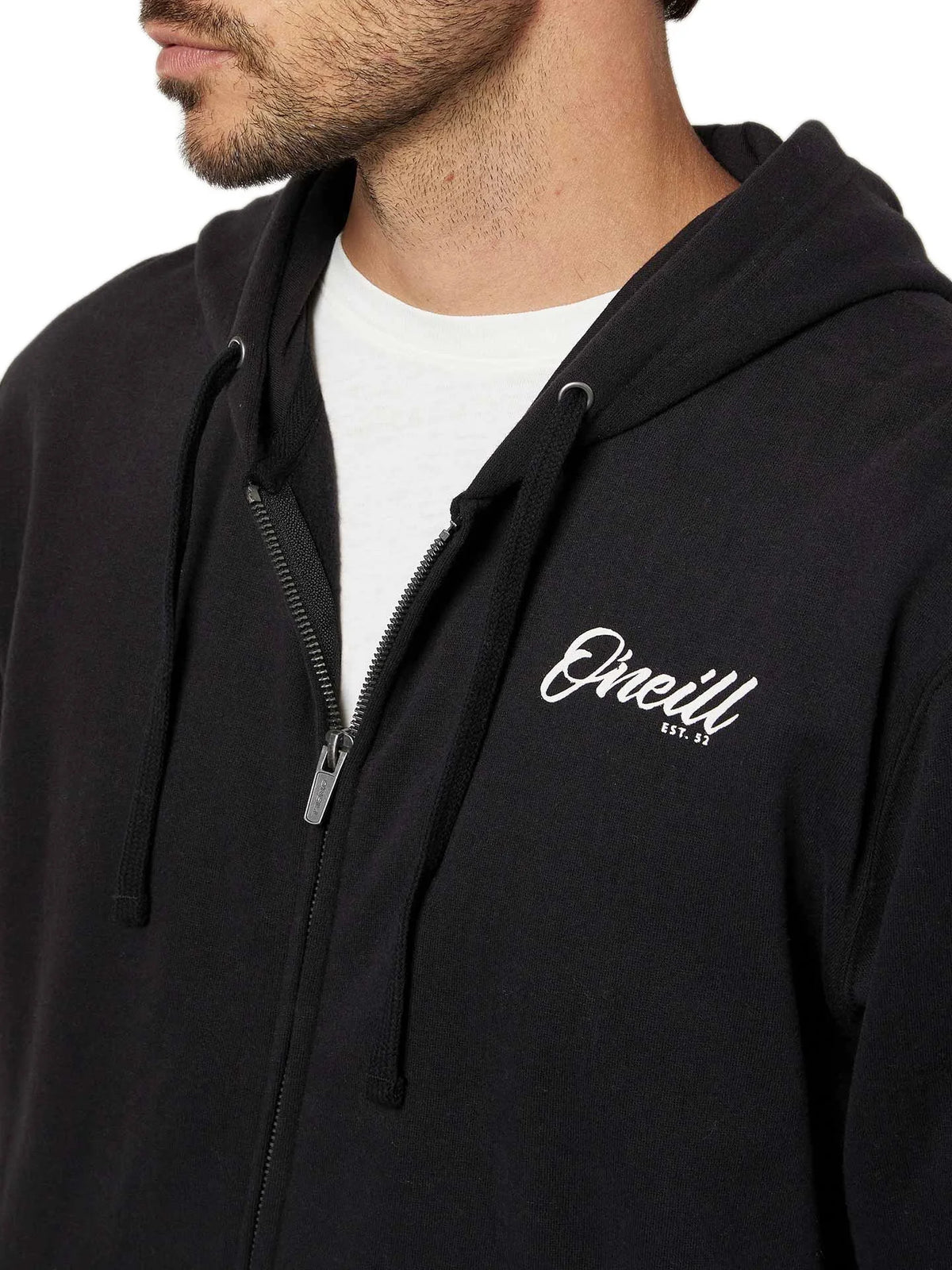 Black Bermuda Zip Hoodie F296137