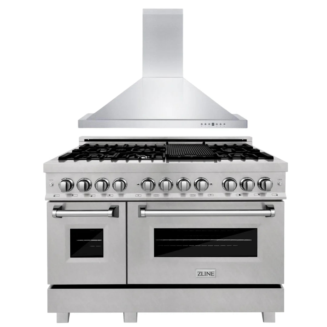 48 in. Dual Fuel Range with Range Hood B11426