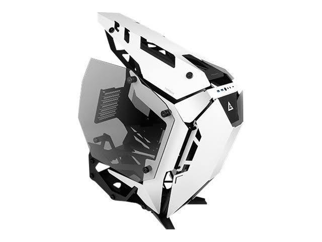 Black-White Aluminum ATX Mid Tower Computer Case M2701