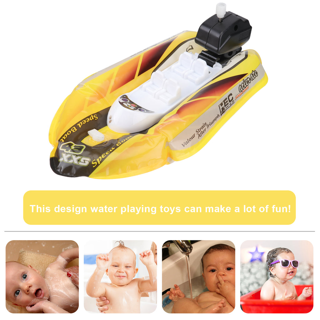 3pcs Mini Inflatable Paddle Boat Bathing Toy Z79886