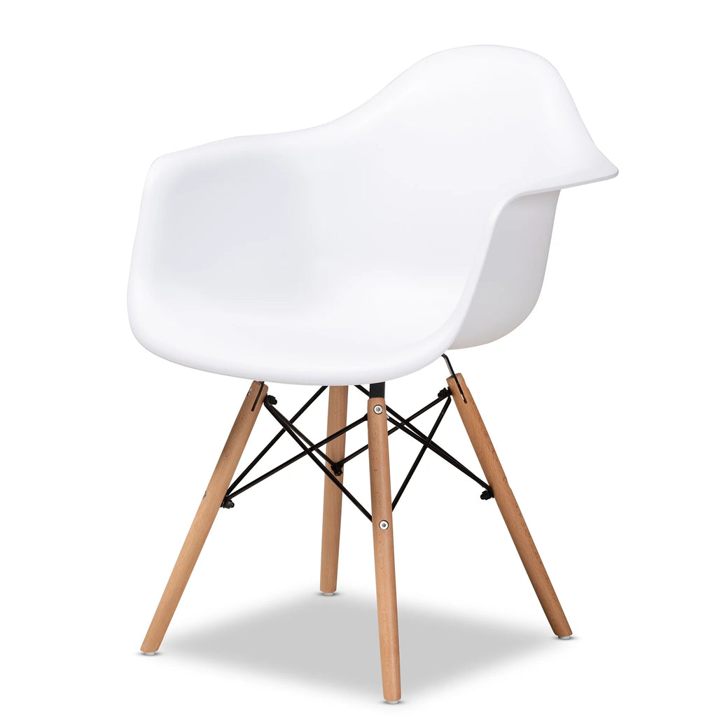 White Dining Chair Set of 4 E738