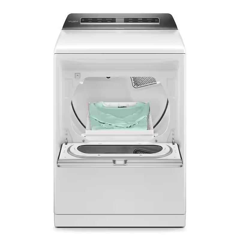 White 7.4 cu. ft. Electric Dryer with Steam G540747