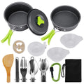 15 Pcs Non Stick Camping Cookware Set C60138