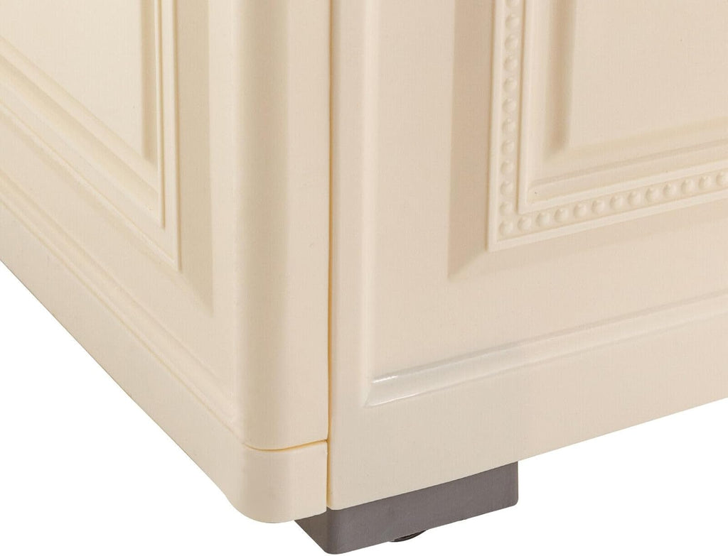 6 Tier Narrow Storage Cabinet with Drawers and Casters A109051