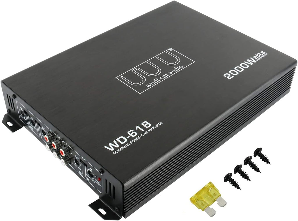 1500W 4 Channel Car Amplifier Pack of 2 K574423