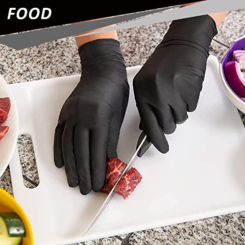 Nitrile Gloves, 4mil-100 Count, Latex Free Disposable Gloves N44630