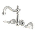 Polished Chrome Wall Mount Bathroom Faucet Y664