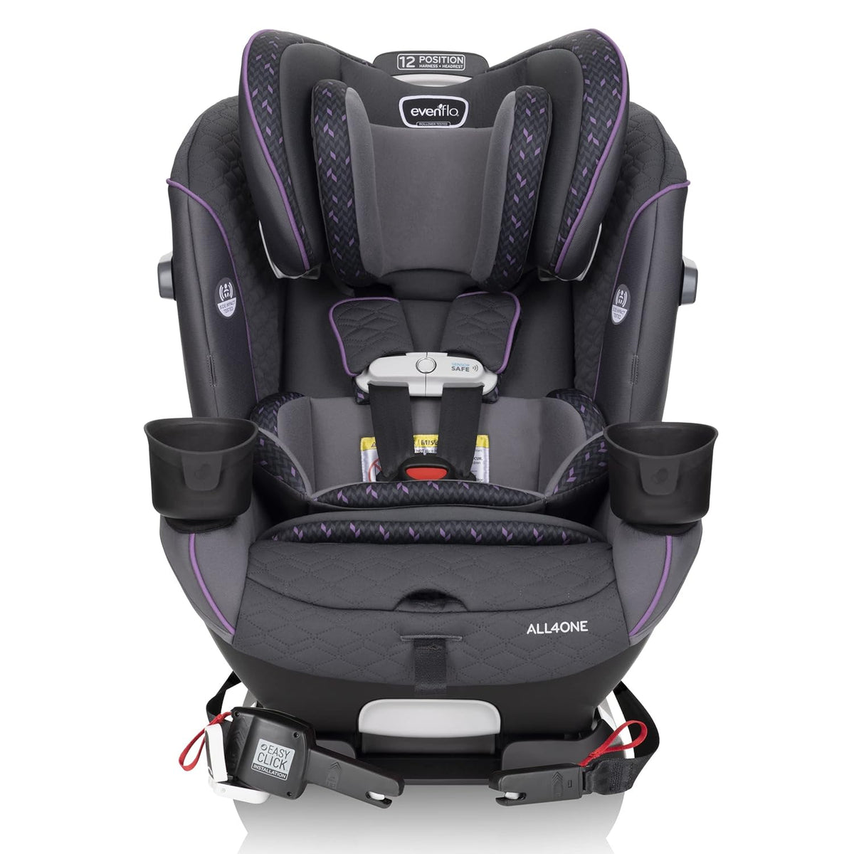 4-In-1 Convertible Car Seat Kingsley Black C158