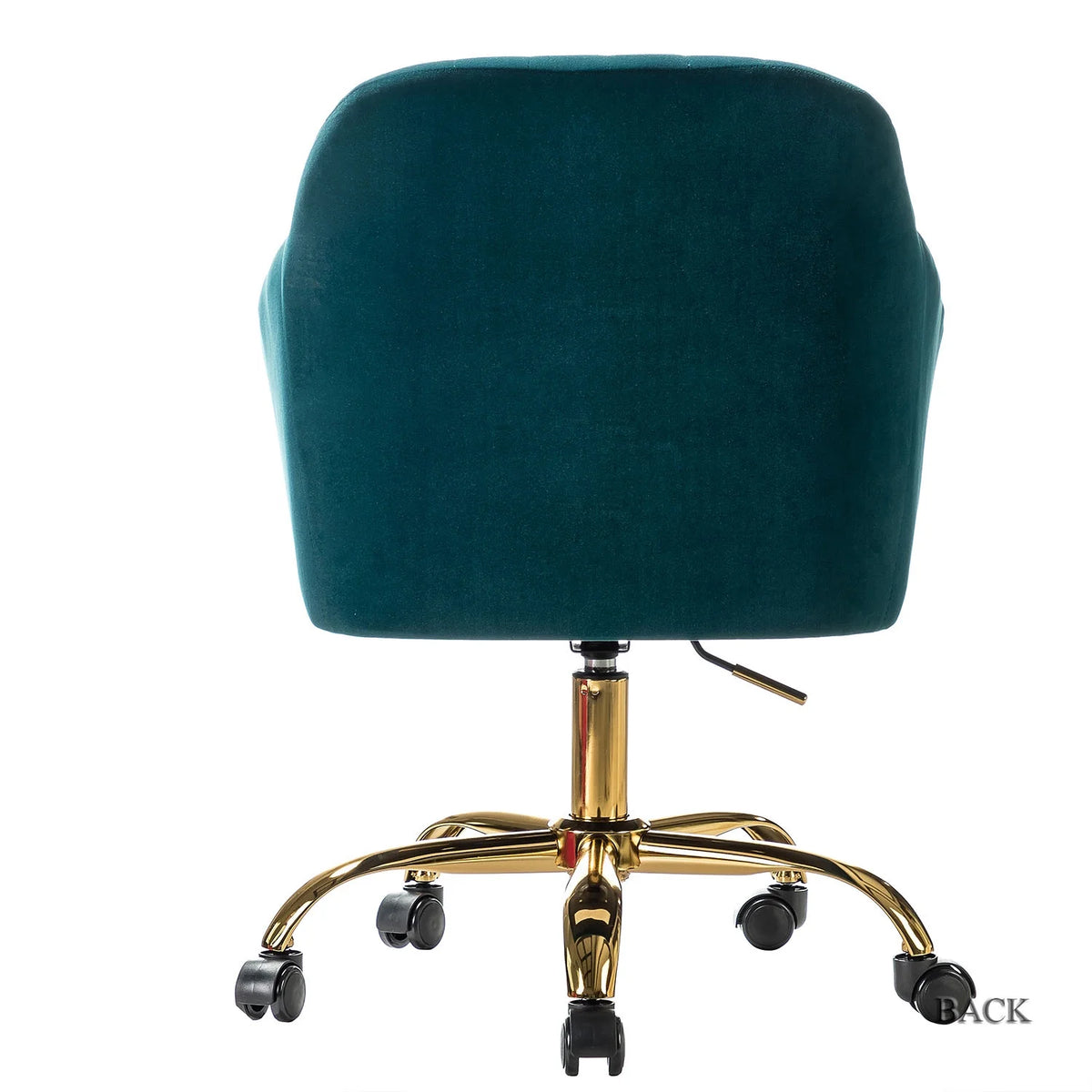 Green Velvet Adjustable Swivel Task Chair B154