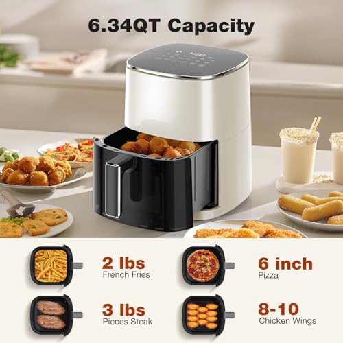 6QT Square Nonstick Air Fryer S1444