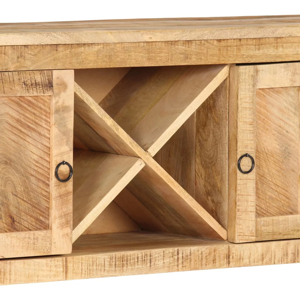 Rough Mango Wood Sideboard D565