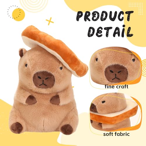Capybara Plush with 10 Pcs Clothes & Accessories N399