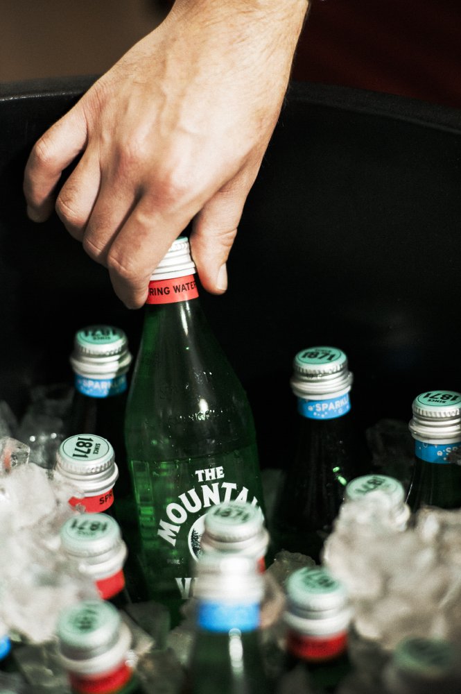 Sparkling Water, 333 mL Glass Bottles (Pack of 24) A588