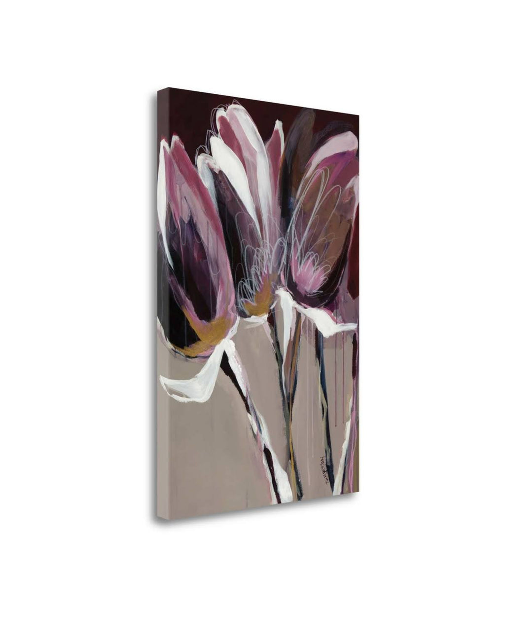 Aubergine Giclee Print on Gallery Wrap Canvas Y91116