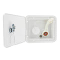 White Carded Gravity Brass City Water Inlet Hatch R47774