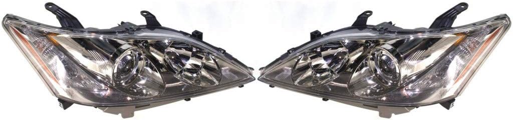 Headlight Unit Pair Halogen Y2413