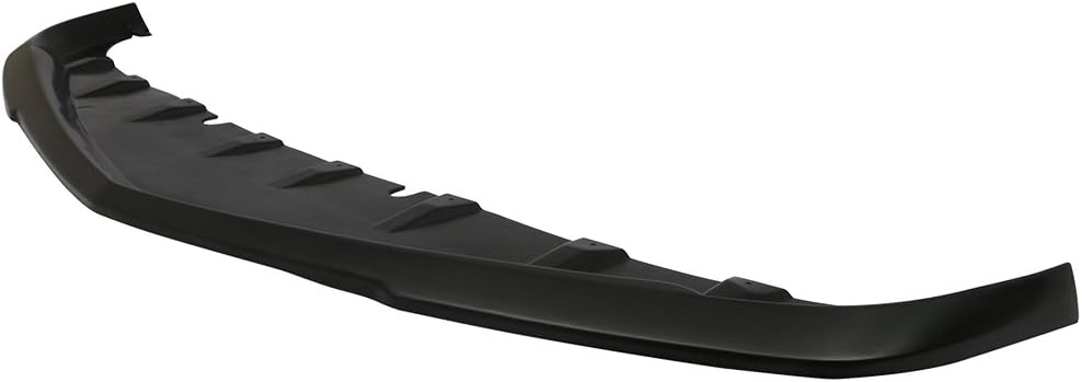 Unpainted Black Polyurethane Front Lip Splitter for 2014-2015 Chevy Camaro V6 LT LS F4551