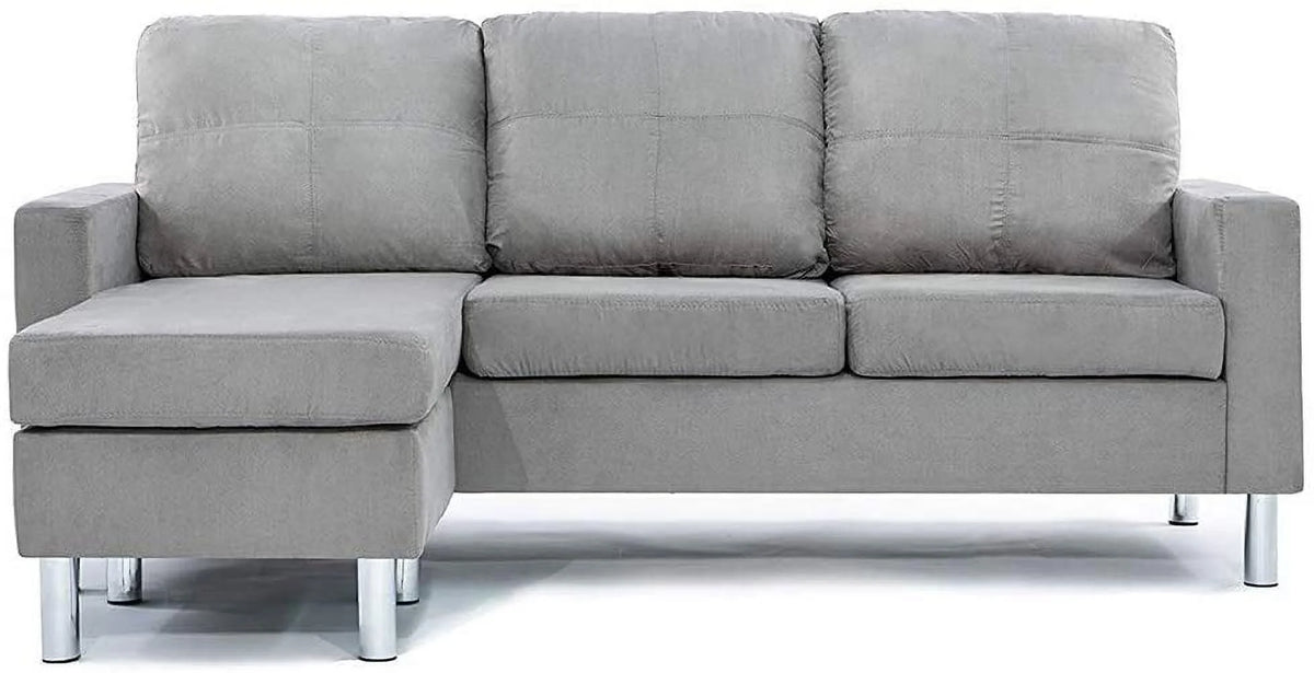 Modern Sectional Sofa Gray C238