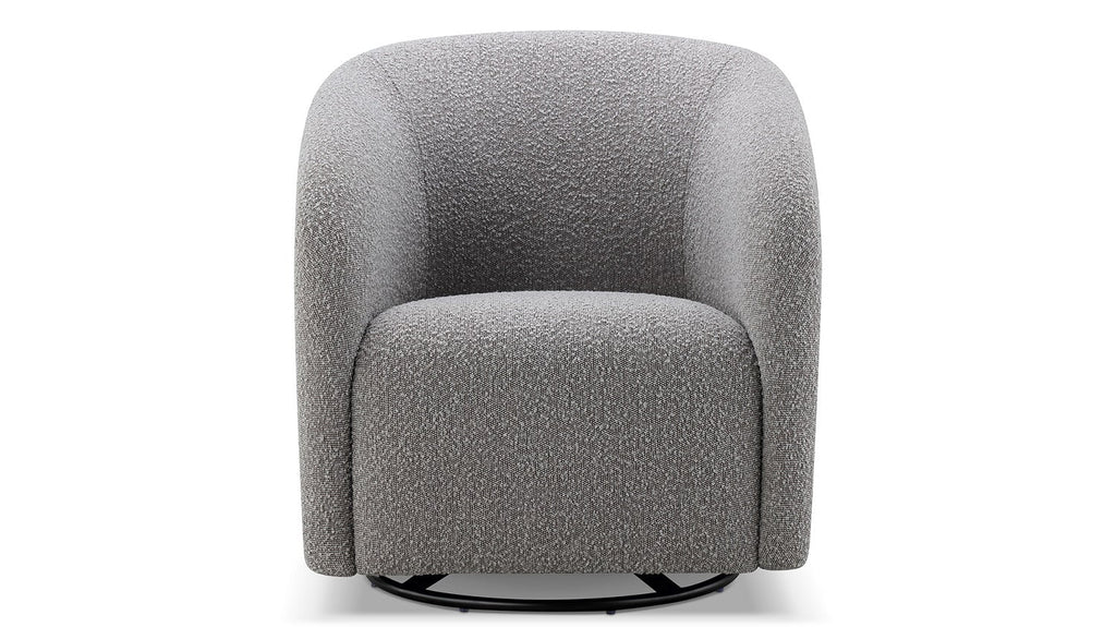 Dark Grey Polyester Loveseat with Side Bags F948