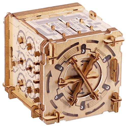 Wooden 3D Puzzle Box V2916