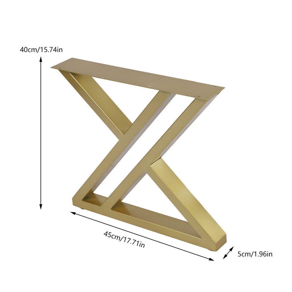 16" Metal Table Legs Set of 2 N145315