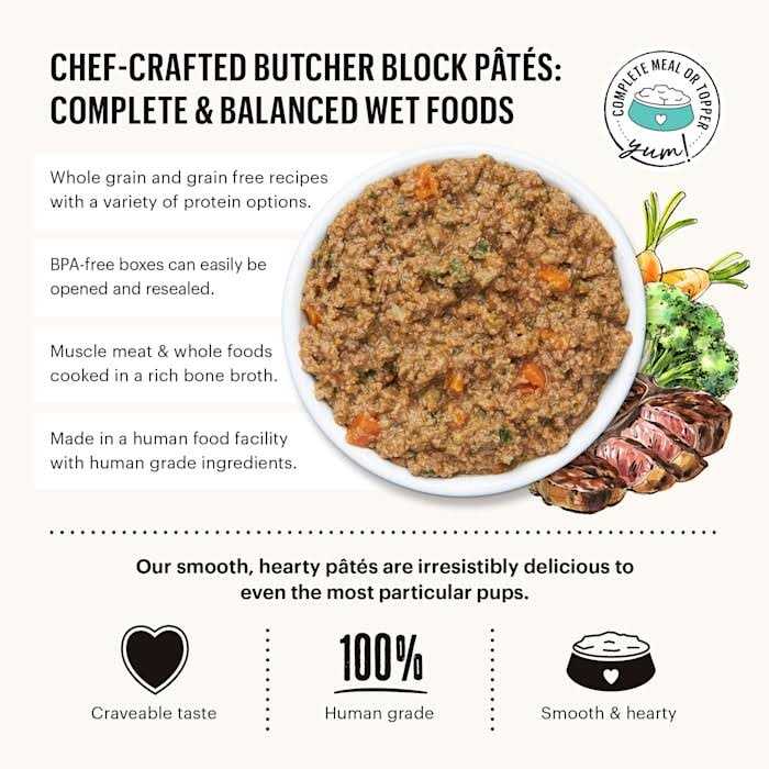 Butcher Block Pate Dog Food 10.5 oz P7402