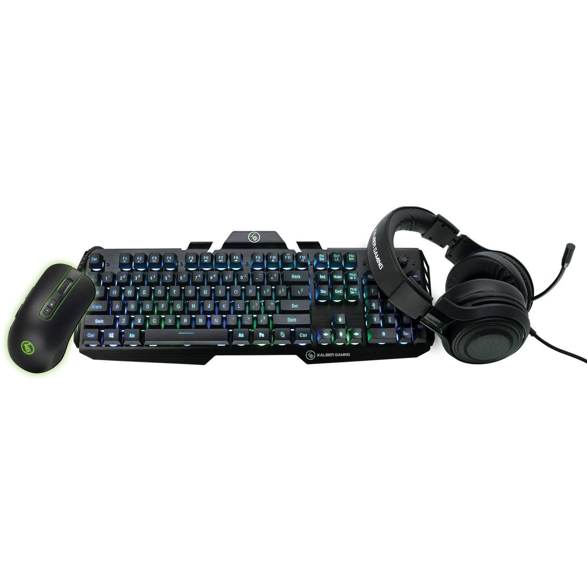 Black Gaming Keyboard Bundle I2812