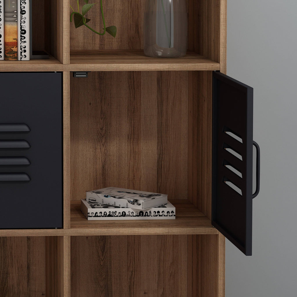 Modern Cube Bookcase with Shelf S33800