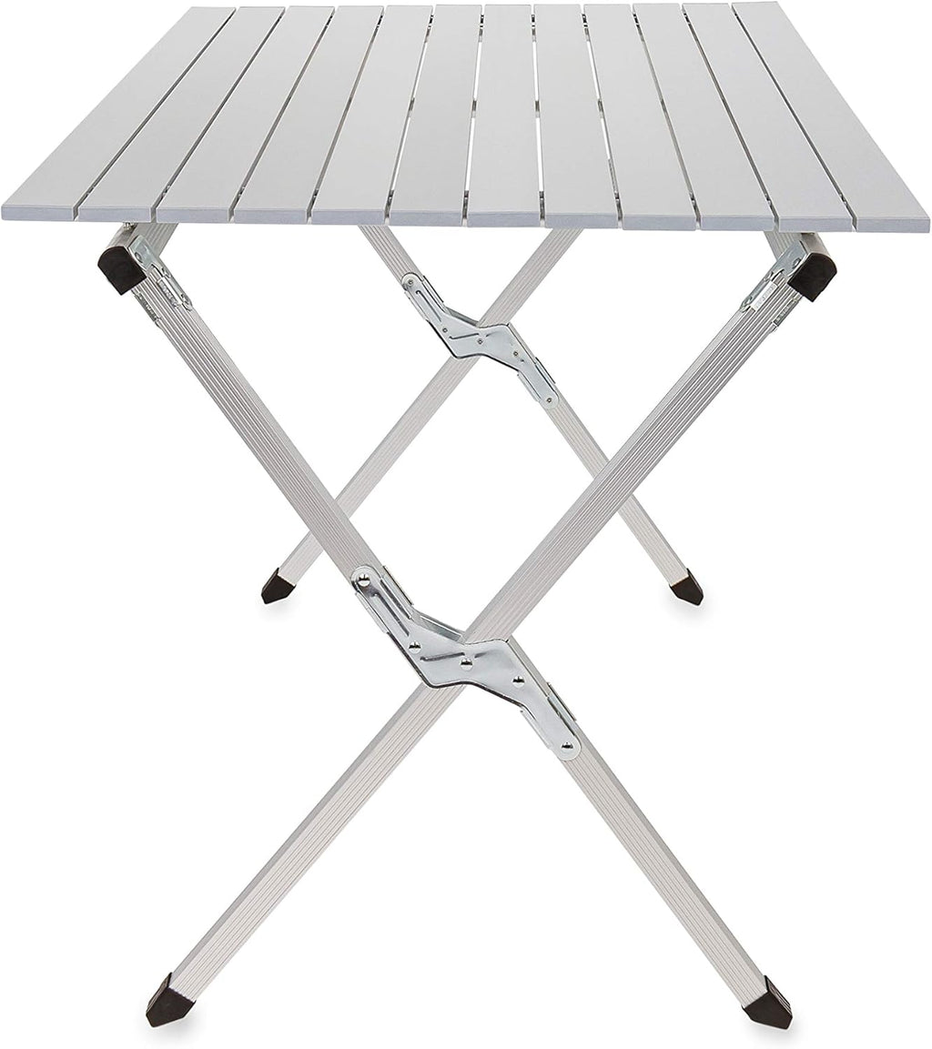 Aluminum Roll-Up Campsite Table with Carrying Bag S58129