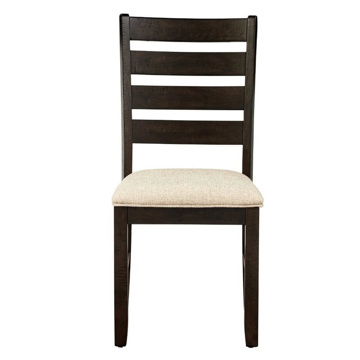 Brown 7 Piece Wood Dining Set P6342