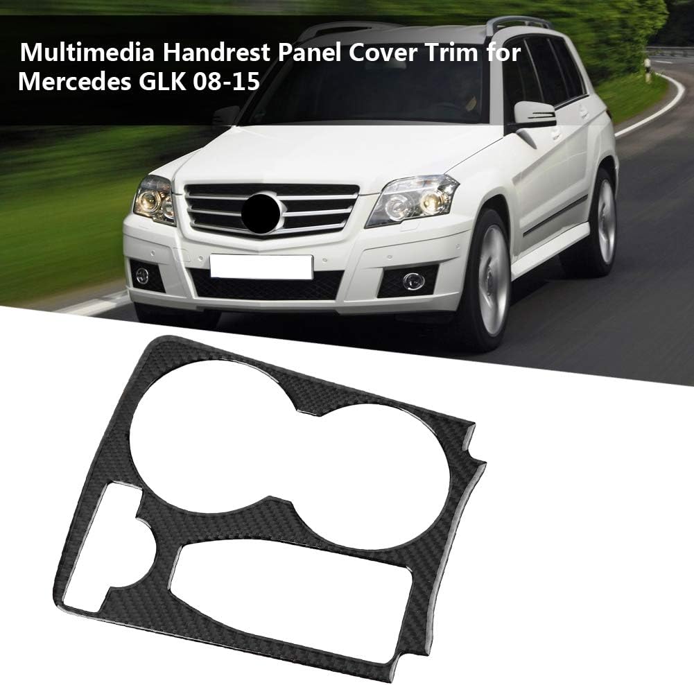 Carbon Fiber Multimedia Handrest Panel Cover Trim U18486