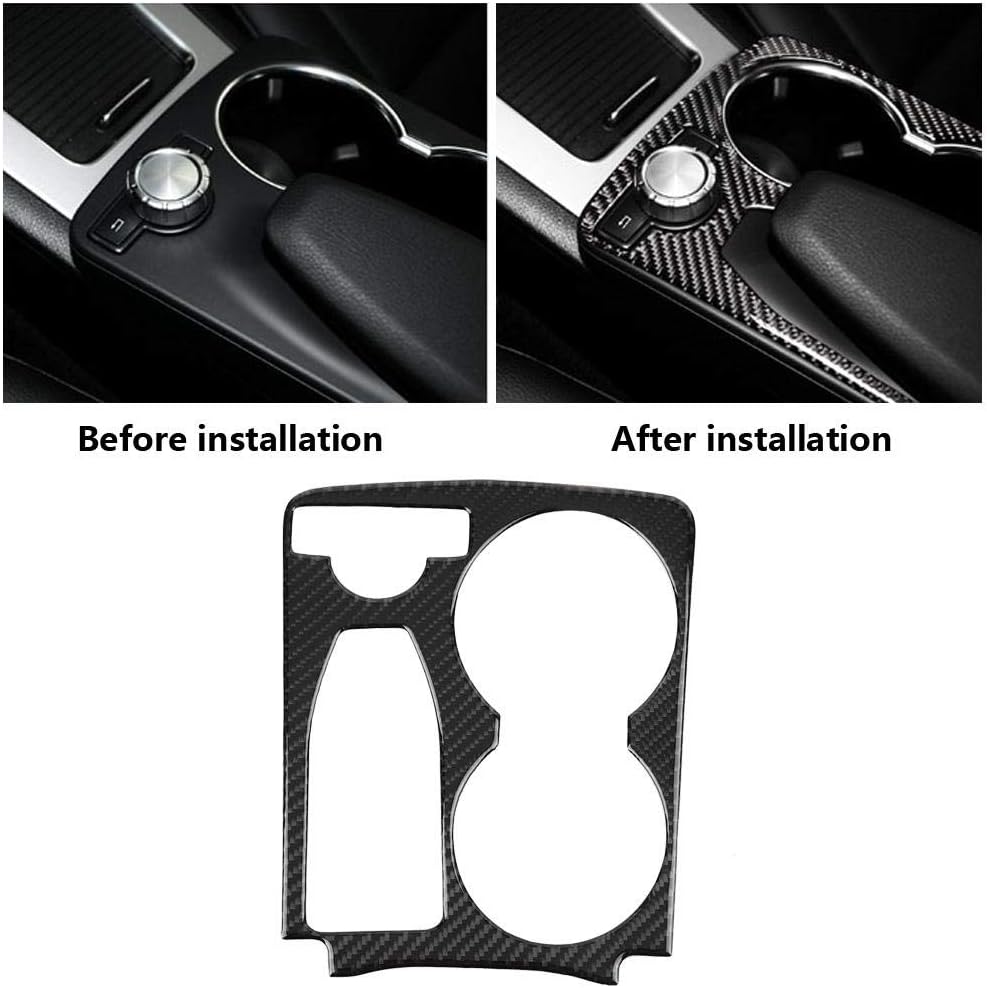 Carbon Fiber Multimedia Handrest Panel Cover Trim U18486