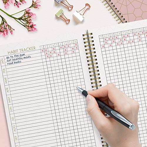 Blue Gold Geometrics Undated To Do List Notebook T899839