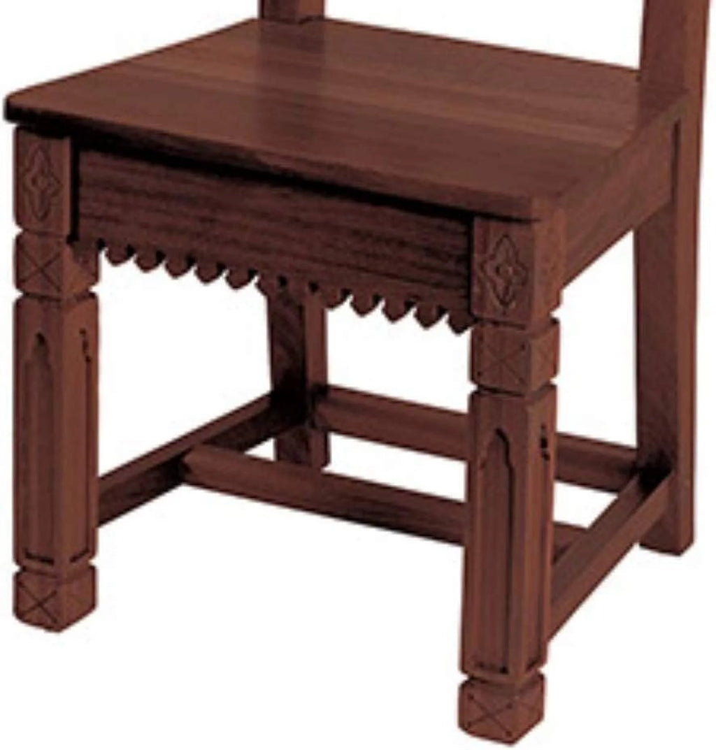 Gothic Side Chair - Walnut N7722