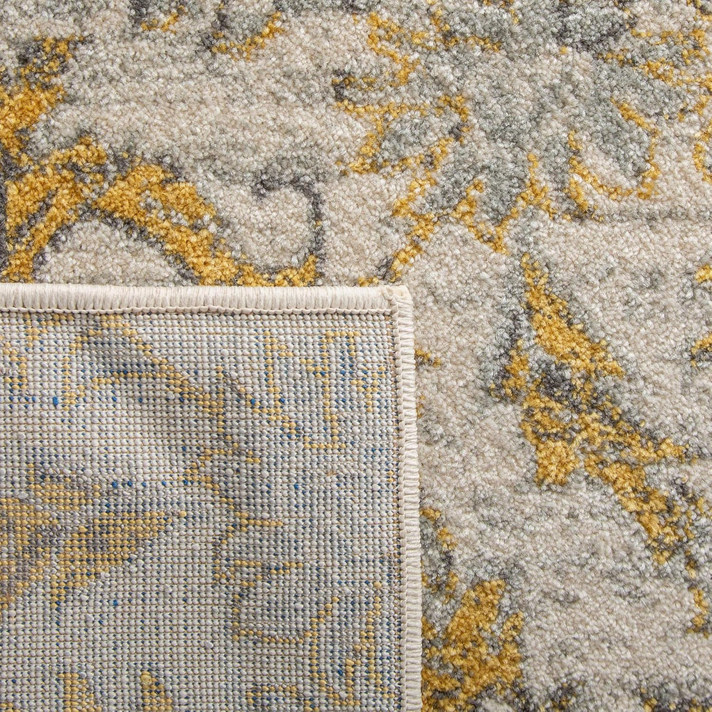 10' x 14' Ivory & Gold Area Rug D45191