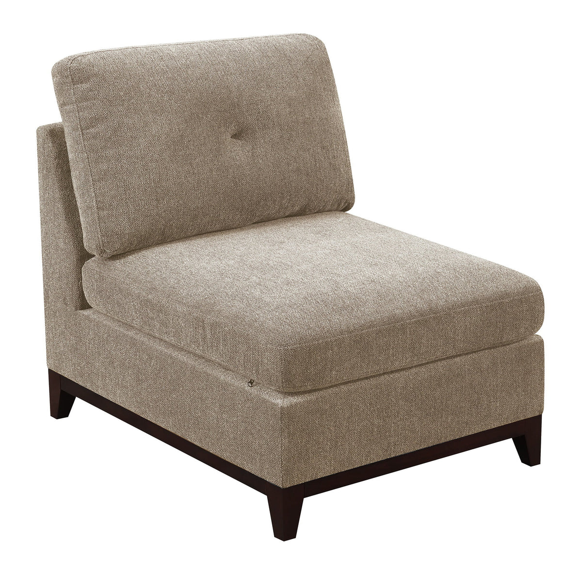 Chenille Camel L-Sectional Sofa Set 6pcs Z840