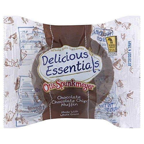 Individually Wrapped Double Chocolate Chip Muffin, 2 Ounce - 72 per CASE M4052