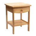 22" Natural Square Top Accent Table J23681