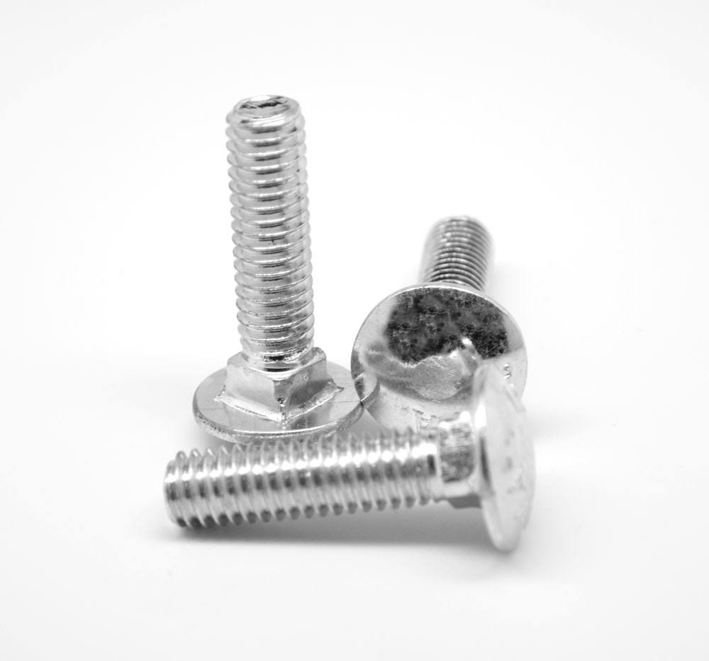 5/8x22-11 x 6 1/2x226x22THD Coarse Thread A307 Grade A Carriage Bolt Low Carbon Steel Zinc Plated R42583